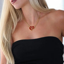 Load image into Gallery viewer, Reluxe Vintage Prada Heart On Chain Necklace
