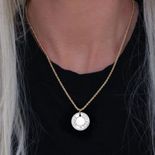 Load image into Gallery viewer, Reluxe Vintage Hermes Gold Button Necklace
