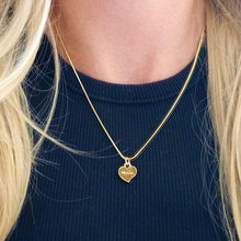 Load image into Gallery viewer, Reluxe Vintage Prada Gold Heart Necklace
