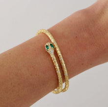 Load image into Gallery viewer, Reluxe Vintage Sassy Snake Bracelet
