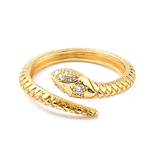 Load image into Gallery viewer, Reluxe Vintage Snake Ring Gold
