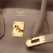 Load image into Gallery viewer, Reluxe Vintage Hermès Birkin 25 Gris Asphalt Novillo
