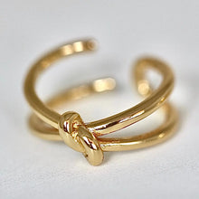 Load image into Gallery viewer, Reluxe Vintage Knot Ring Gold
