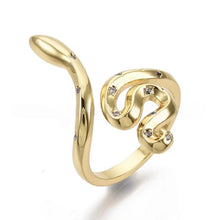 Load image into Gallery viewer, Reluxe Vintage Starry Snake Ring
