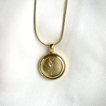 Load image into Gallery viewer, Reluxe Vintage YSL Gold Button Necklace
